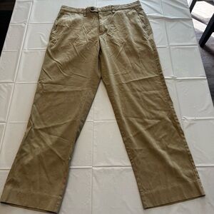 Mens Tommy Bahama Pants Size 33x30 Brown 90% Silk 10% Cotton Slacks